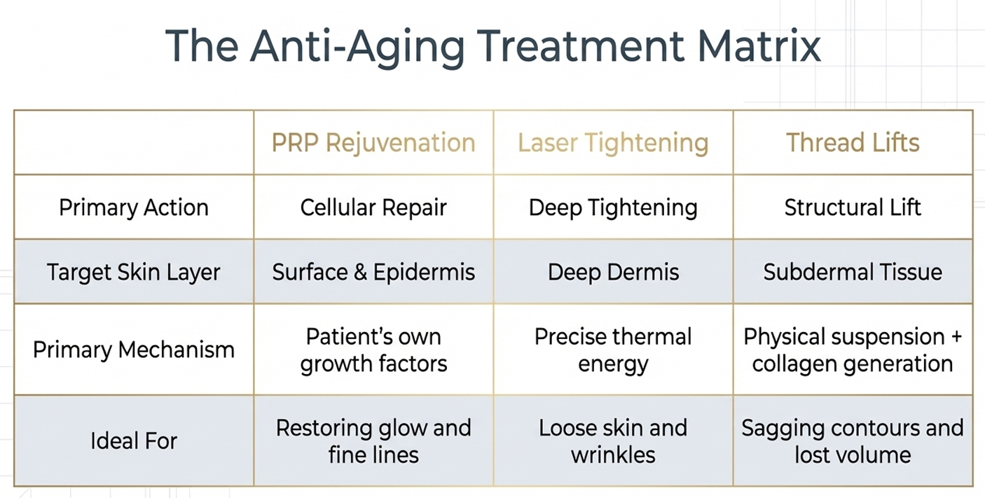 Thread lift treatment non surgical face lift