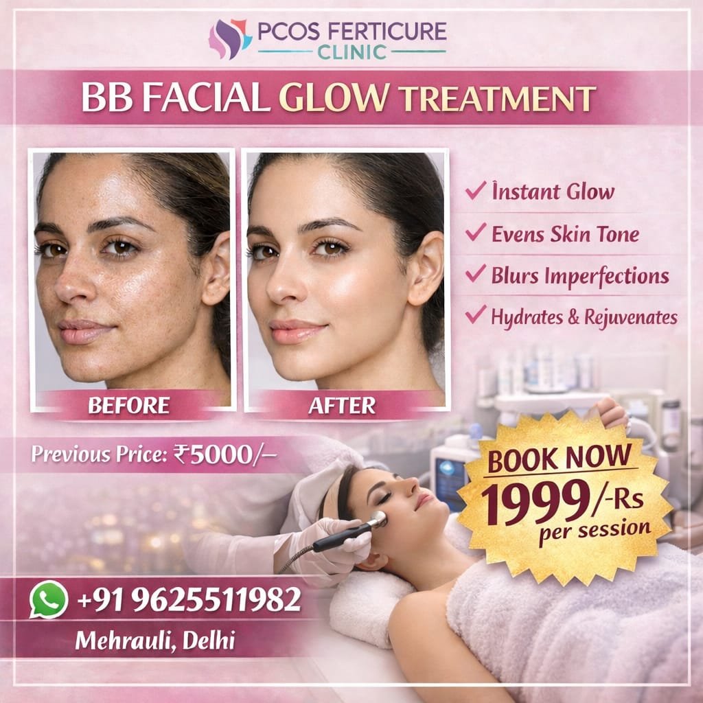 BB facial glow treatment result