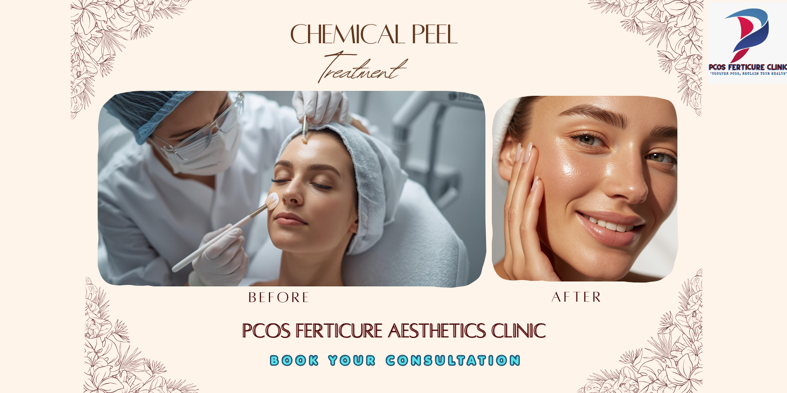 Chemical peel treatment in Delhi showing improved skin brightness and glow