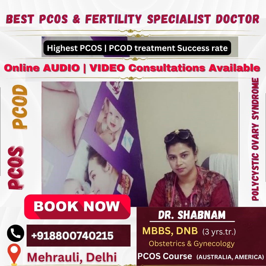 Best PCOS Treatment and Diagnosis Options at PCOS Ferticure - Dr. Shabnam Sharjil offers expert care and diagnosis for PCOS. Explore trusted solutions and personalized treatment plans for managing PCOS and achieving reproductive wellness.