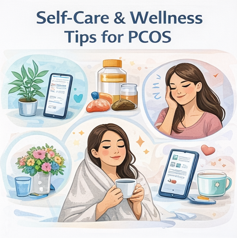 PCOS diagnosis and evaluation by Dr. Shabnam Sharjil at PCOS Ferticure Clinic including symptoms review, hormone tests and ultrasound guidance.