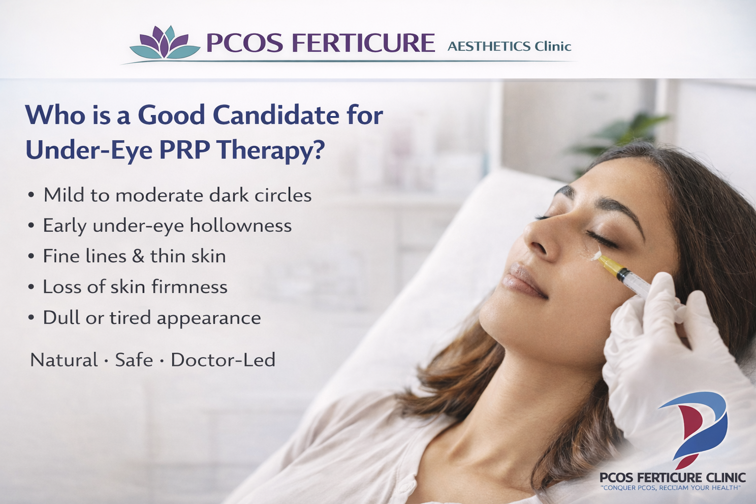 PRP Therapy for Under-Eyes in Delhi