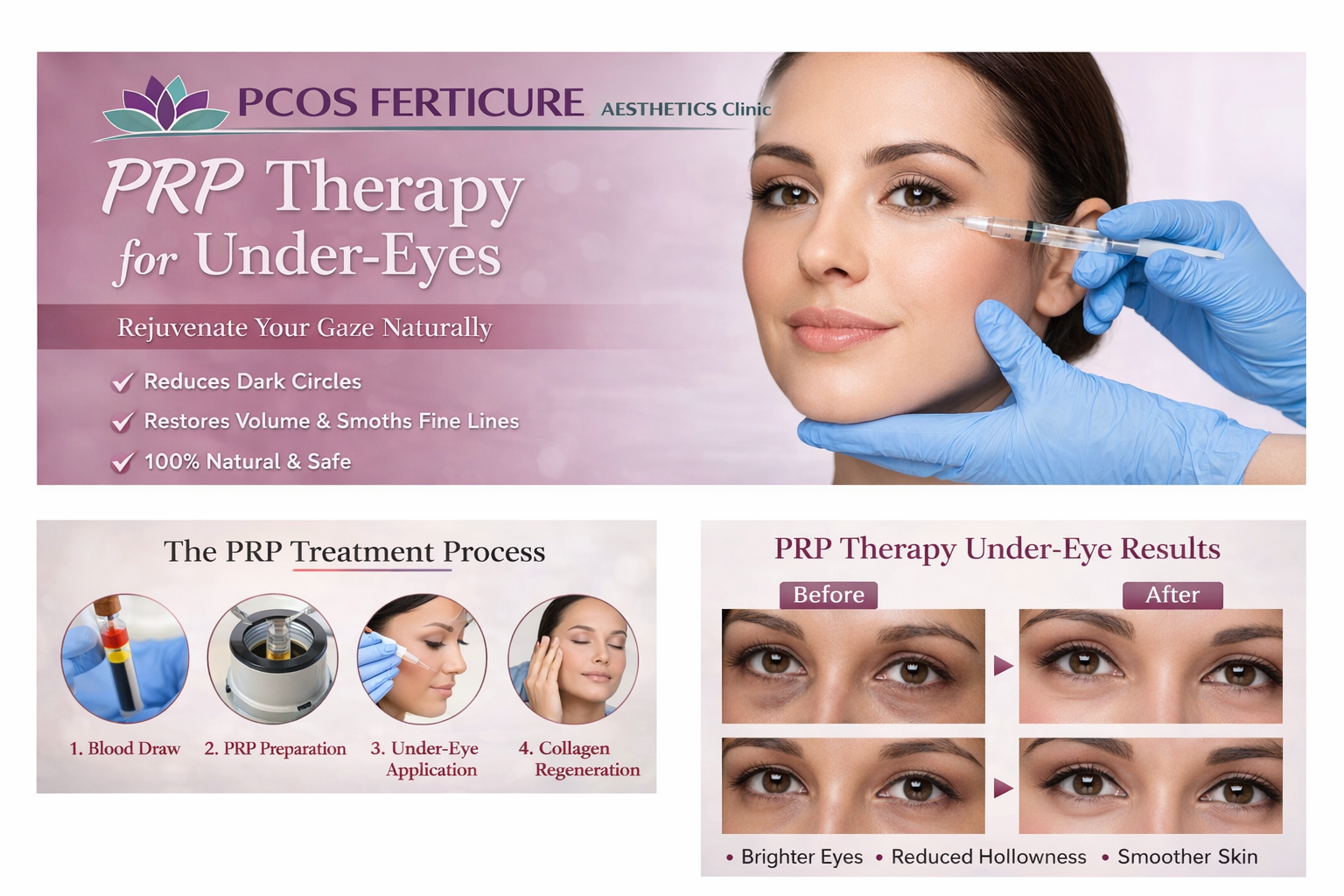 PRP Therapy for Under-Eyes in Delhi